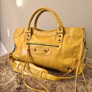 Balenciaga City Bag 115748 Leather